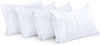 Picture of Utopia Bedding Queen Pillow Cases - Pack of 4 - Envelope Closure - Soft Brushed Microfiber Fabric - Shrinkage and Fade Resistant Pillow Covers Queen Size 20 X 30 Inches (Queen, White)