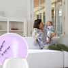 Picture of Vicks 3-in-1 SleepyTime Humidifier, No. 1 Brand Recommended by Pediatricians*. Cool Mist Humidifier with Night-Light, and Essential Oil Diffuser for Baby and Kids rooms. Visible Cool Mist, White.