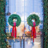 Picture of VIS'V Wreath Hanger, Large Clear Heavy Duty Suction Cup Wreath Hooks with Wipes 22 LB Removable Strong Window Glass Door Suction Cup Wreath Holder for Halloween Christmas Wreath Decor 2 Pcs