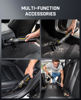 Picture of Fanttik Car Vacuum, 4-in-1 Portable Mini Cordless Vacuum with 19000pa Suction Power, Type-C Charge, 2 Suction Modes, Handheld for Office Desk, Keyboards, V8 Apex (Black)