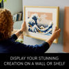 Picture of LEGO Art Hokusai - The Great Wave 31208, 3D Japanese Wall Art Craft Kit, Framed Ocean Canvas, Creative Activity Hobbies for Adults, DIY Home, Office Decor