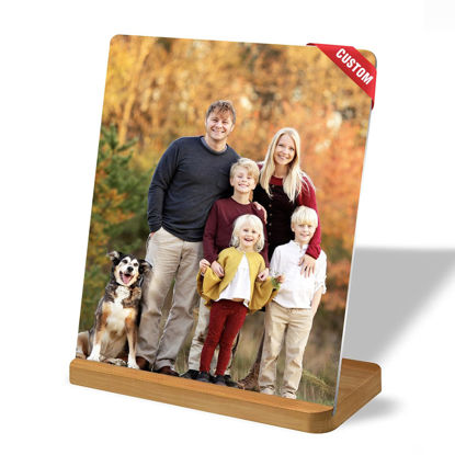 Picture of Custom Style Custom Metal Photo Prints,Customize Your own Picture Frame,Personalized Metal Picture Gift for Family and Lovers