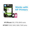 Picture of HP 62 Black/Tri-color Ink (2-pack) | Works with HP ENVY 5540, 5640, 5660, 7640 Series, HP OfficeJet 5740, 8040 Series, HP OfficeJet Mobile 200, 250 Series | Eligible for Instant Ink | N9H64FN