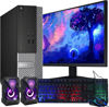 Picture of Dell OptiPlex Computer Desktop PC, Intel Core i5 3rd Gen 3.2 GHz, 16GB RAM, 2TB HDD, New 22 Inch LED Monitor, RGB Keyboard and Mouse, WiFi, Windows 10 Pro (Renewed)