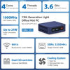 Picture of Beelink Mini S13 Mini PC,13th Intel Twin Lake-N150 (up to 3.6GHz, Upgraded N100), 16GB DDR4 500GB M.2 SSD, Mini Desktop Computer Support 4K Dual Display/USB 3.2/WiFi 6/BT 5.2 for HTPC/Office/Business