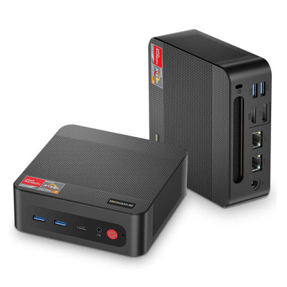 Picture of BOSGAME P4 Plus Mini PC Computers, AMD Ryzen 7 5825U Desktop Computers Windows 11 Pro, 32GB DDR4 1TB SSD Mini Computers (up to 4.5Ghz), 4K Triple Display Micro Desktop PC BT5.2/Wi-Fi6E