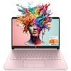 Picture of HP Portable Laptop (Include 1 Year Microsoft 365), 14’’ HD Display, 16GB RAM, 64GB eMMC, Intel Quad-Core N4120, Student and Business, Webcam, HDMI, Wi-Fi, RJ-45, Windows 11 Home, Pink