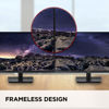 Picture of ViewSonic VA3209M 32 Inch IPS Full HD 1080p Monitor with Frameless Design, 75 Hz, Dual Speakers, HDMI, and VGA Inputs for Home and Office,Black