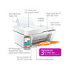 Picture of HP DeskJet 4155e Wireless Color Inkjet Printer, Print, scan, copy, Easy setup, Mobile printing, Best-for home, 3 months of Instant Ink included,white