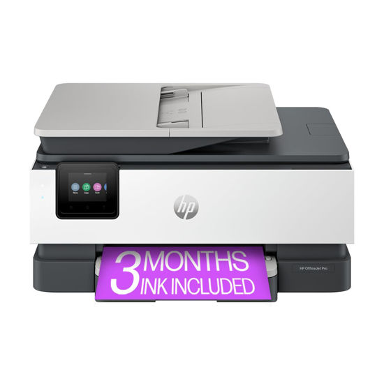 Picture of HP OfficeJet Pro 8135e Wireless All-in-One Color Inkjet Printer, Print, Scan, Copy, Fax, ADF, Duplex Printing, Best-for-Home Office, 3 Months of Instant Ink included (40Q35A)
