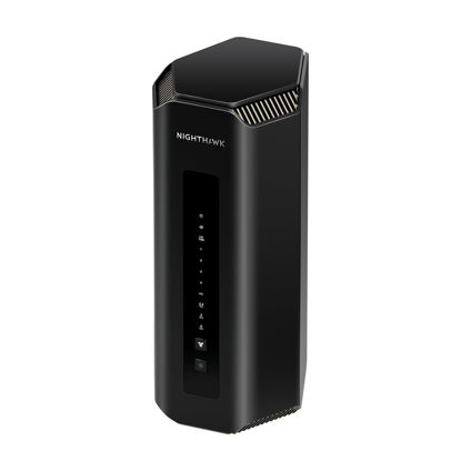 Picture of NETGEAR Nighthawk Tri-Band WiFi 7 Router (RS700S) - Security Features, BE19000 Wireless Speed (up to 19Gbps) - 10 Gig Internet Port - Covers up to 3,500 sq. ft., 200 Devices - 1-Year Armor Included