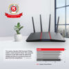 Picture of ASUS RT-AX55 AX1800 Dual Band WiFi 6 Gigabit Router, 802.11ax, Lifetime internet security, Parental Control, Mesh WiFi support, MU-MIMO, OFDMA, 4 Gigabit LAN Ports, Beamforming