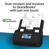Picture of ScanSnap iX1600 Receipt Edition Color Duplex Invoice Document Scanner for Mac and PC Works with QuickBooks Online, Black