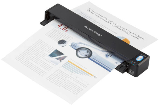 Picture of ScanSnap iX100 Wireless Mobile Portable Scanner for Mac or PC, Black