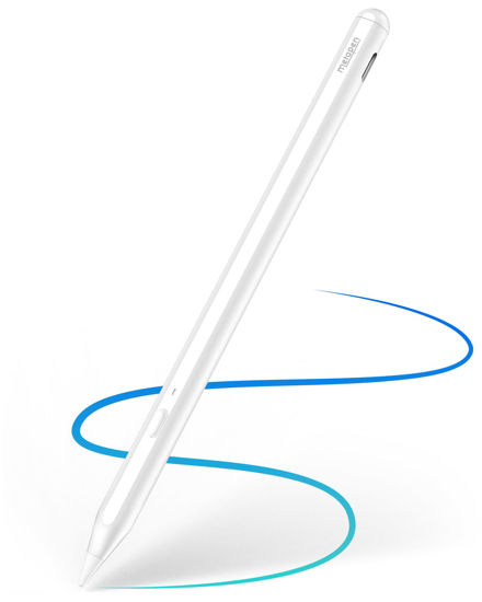Picture of Metapen A11 Pencil for iPad 2018-2024, Faster Charge Pen for Apple iPad, Stylus Pen for iPad Air 3/4/5/M2, iPad Mini 5/6, iPad 6/7/8/9/10, iPad Pro 11"/12.9"/M4/Tilt sensitivity/Quick Button/Bluetooth