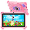 Picture of Kids Tablet, 7 inch Toddler Tablet for Kids, 32GB Toddler Tablet, Tablets for Kids with Case Included, Parental Control, Dual Camera, GMS, WiFi (Pink)