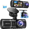Picture of SUVCON Dash Cam Front and Rear Inside, 3 Channel Dash Camera for Cars, 1080P Car Dash Cam, Triple Dash Cam, Dash Camera with 32GB Card, Loop Recording, HDR, G-Sensor, 24Hr Parking