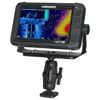 Picture of Scotty 0163 Ball-Mount Fish Finder and Universal Mounting Plate , Black , Large