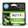 Picture of HP 962 Cyan, Magenta, Yellow Ink Cartridges (3-pack) | Works with OfficeJet 9010 Series,OfficeJet Pro 9010, 9020 Series | Eligible for Instant Ink | 3YP00AN