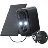 Picture of IHOXTX Security Cameras Wireless Outdoor: Cameras for Home Security WiFi Camera with Solar Panel Battery Powered Surveillance System Kit Motion Sensor Alarm Floodlight Night Vision IP66 Waterproof