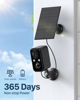 Picture of IHOXTX Security Cameras Wireless Outdoor: Cameras for Home Security WiFi Camera with Solar Panel Battery Powered Surveillance System Kit Motion Sensor Alarm Floodlight Night Vision IP66 Waterproof