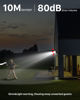 Picture of IHOXTX Security Cameras Wireless Outdoor: Cameras for Home Security WiFi Camera with Solar Panel Battery Powered Surveillance System Kit Motion Sensor Alarm Floodlight Night Vision IP66 Waterproof