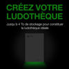 Picture of Seagate Game Drive for Xbox 2TB External Hard Drive Portable HDD - USB 3.2 Gen 1, Black with built-in green LED bar , Xbox Certified, 3 year Rescue Services (STKX2000400)