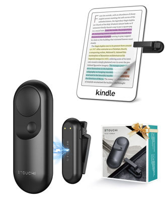 Picture of [#1 Magnetic Tech] Remote Control Page Turner for Kindle Paperwhite with Wrist Strap, 2-in-1 Kindle Accessories for iPhone, iPad, Camera Video Record & Shutter Selfie,Ideal Valentine’s Gift