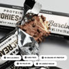 Picture of Barebells Protein Bars Cookies & Cream - 12 Count, 1.94 oz Bars - Protein Snacks with 20g of High Protein - Chocolate Protein Bar with 1g of Total Sugars - On The Go Protein Snack & Breakfast Bars