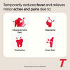 Picture of Tylenol Extra Strength Caplets with 500 mg Acetaminophen, Pain Reliever and Fever Reducer for Headache, Backache, Toothache & Minor Arthritis Pain Relief, 100 Count