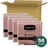 Picture of Depend Night Defense Adult Incontinence & Postpartum Bladder Leak Underwear for Women, Disposable, Overnight, Large, Blush, 56 Count (4 Packs of 14), Packaging May Vary