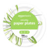 Picture of Amazon Basics Everyday Paper Plates, 10 Inch, Disposable, 150 Count