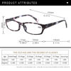 Picture of Kerecsen Reading Glasses 5 Pairs Fashion Ladies Readers Spring Hinge with Pattern Print Eyeglasses for Women (Mix Color -2, 2.50)
