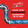 Picture of Drano Max Gel Drain Clog Remover and Cleaner for Shower or Sink Drains, Unclogs and Removes Hair, Soap Scum, Blockages, 32 oz