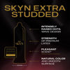 Picture of SKYN Extra Studded - 22 Count - Lubricated Latex-Free Condoms - Unique Texture Intensifies Every Moment