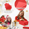 Picture of Hlonon Red Tissue Paper for Gift Bags - 30 Sheets of Red Wrapping Tissue Paper Bulk Packaging Paper for Weddings Birthday DIY Project Christmas Gift Wrapping Crafts Decor (14 x 20 Inch)