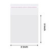 Picture of Morepack Self Sealing Cellophane Bags Self Adhesive,3x3 Inches Clear Resealable Cellophane Bags 200Pieces