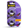 Picture of Scotch Gift Wrap Tape, Invisible, 0.75 in. x 600 in., 2 Dispensers/Pack