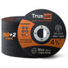 Picture of Truswe Cut Off Wheels 52 Pack,4 1/2 Inch,0.45 USD/Pack,Metal and Stainless Steel Cutting Wheel for Angle Grinder,Ultra Thin Cut-Off Wheel Cutting Disc (52 PCS 4-1/2 x .045 x 7/8 inch Cut Off Wheels)