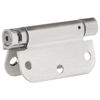 Picture of Amazon Basics Self-Closing Door Hinge, 3.5 Inch x 3.5 Inch, 1 Piece, Satin Nickel
