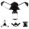 Picture of LED Garage Light, 80W 8000 Lumen LED Garage Ceiling Lights with 3 Adjustable Panels E26/E27 LED Shop Lights, 6500K Daylight Light Bulb Fixture LED Lights for Garage, Workshop, Attic, LED Bay Light