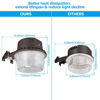 Picture of TORCHSTAR LED Barn Light, Dusk to Dawn Area Lights with Photocell, Outdoor Security Flood Lighting, ETL & FCC Listed, IP65 Waterproof, Aluminum Housing, 110-277V, Garage, Yard, 5000K Daylight, Bronze