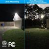 Picture of TORCHSTAR LED Barn Light, Dusk to Dawn Area Lights with Photocell, Outdoor Security Flood Lighting, ETL & FCC Listed, IP65 Waterproof, Aluminum Housing, 110-277V, Garage, Yard, 5000K Daylight, Bronze
