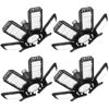 Picture of LED Garage Light 4 Pack , 200W 20000LM 6500K LED Shop Lights, LED Garage Ceiling Lights with 6+1 Adjustable Panels for Basement, Barn, Warehouse, Attic, Garage Lighting Support E26/E27 Socket