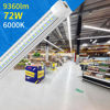 Picture of SHOPLED 8FT 72W 9360LM 6000K Cool White High Output Linkable T8 Tube Fixtures, V-Shaped, 8 Foot Lights for Garage, Warehouse, 4 Pack