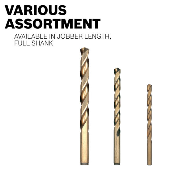 Bosch Titanium-Coated Drill Bit - 15/32-in x 5 3/4-in - Balanced Double