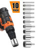 Picture of Diamond Drill Bits Set, 10 PCS Diamond Hole Saw Set, Glass Drill Bit for Ceramic Tile Porcelain Marble Granite Stone Bottles