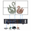 Picture of ISEEVY 4K60 UHD Video Wall Controller 2x2 1x2 2x1 1x3 3x1 1x4 4x1 TV Wall Controller for 4 TV Splicing Display Support 3840x2160@60Hz Inputs and Rotate 90 Degree for Portrait Mode Screens