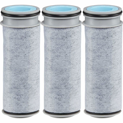 Picture of Brita Stream Pitcher Water Filter for Pitchers and Dispensers, BPA-Free, Replaces 1,800 Plastic Water Bottles a Year, Lasts Two Months or 40 Gallons, Includes 3 Filters