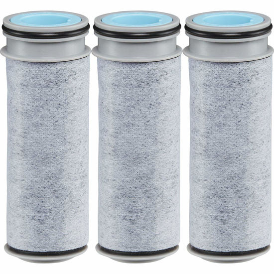 Picture of Brita Stream Pitcher Water Filter for Pitchers and Dispensers, BPA-Free, Replaces 1,800 Plastic Water Bottles a Year, Lasts Two Months or 40 Gallons, Includes 3 Filters